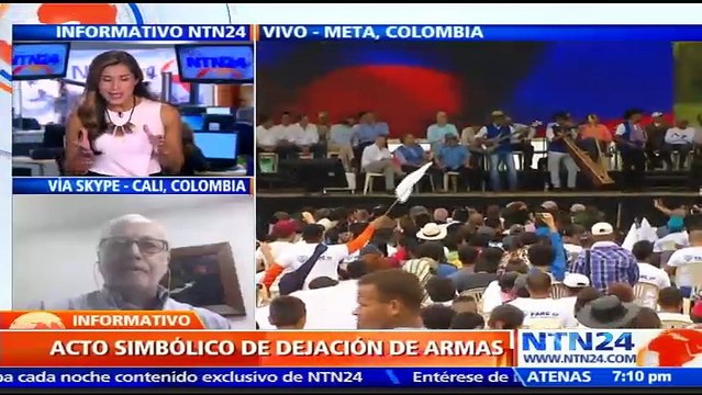 “Las armas que algún día mataron colombianos hoy están fuera de circulación”: Mauricio Cabrera, analista político sobre