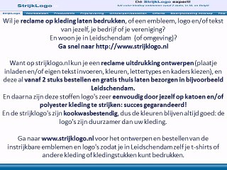 Reclame kleding bedrukken Leidschendam