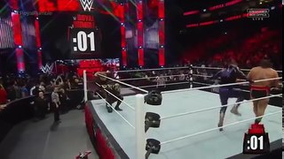 Rock helps Roman Reigns, wins the royal rumble