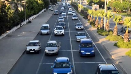 Tatilciler Dönüş Yolunda