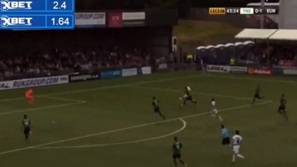 1-1 Scott Quigley Goal HD - The New Saints vs Europa FC 27.06.2017 HD