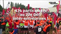 VIDEO : 476 participants au 22e Défi inter-entreprises de Niort