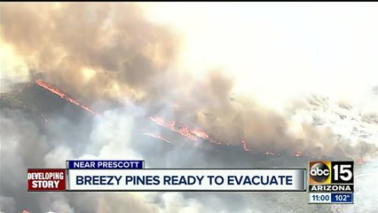Goodwin Fire burns 4,399 acres in Prescott National Forest