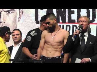 Canelo Alvarez vs Alfredo Angulo Weigh Ins Full HD