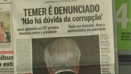 Temer contesta acusação de corrupção