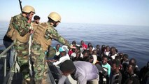 Libyan coastguard rescue 147 African migrants