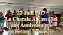 22 Juin 2017 les Anniversaires et fête de la musique à la Roseraie