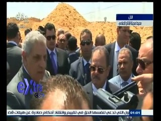 #غرفة_الأخبار | عاجل…إبراهيم محلب يتفقد موقع التفجيرات التي استهدفت برجي الضغط العالي بأكتوبر