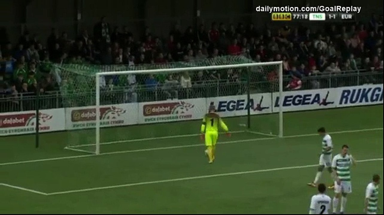 Enrique Gomez Bernal Goal HD - TNS 1 - 2 Europa FC - 27.06.2017 (Full Replay)