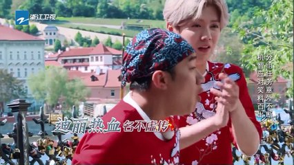 【花絮】热巴转圈圈找鞋子萌哭外国小哥 迪丽热血上线《奔跑吧》Keep Running EP.11 20170623 [ 浙江卫视官方HD ]