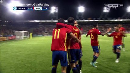 Saul Niguez Goal HD - Spain U21 1 - 0 Italy U21 - 27.06.2017 (Full Replay)