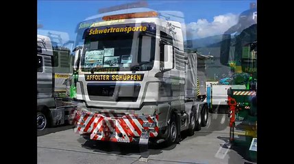 MAN TGX V8 ORIGINAL. Interlaken 2017