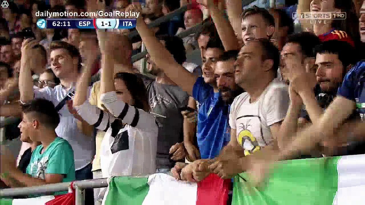 Federico Bernardeschi Goal HD - Spain U21 1 - 1 Italy U21 - 27.06.2017 (Full Replay)