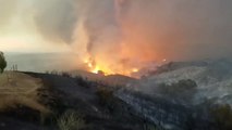 San Luis Obispo County Wildfire Burns 1,200 Acres, Triggers Evacuation Orders