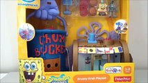 Familia juego Informe Bob Esponja esponja juguete juguetes vídeo Krusty krab unboxing