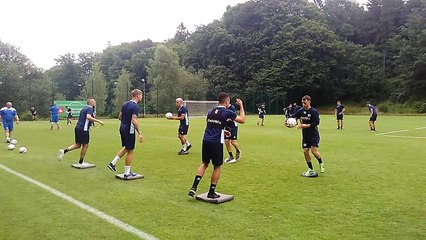 Entraînement de l'Union Saint-Gilloise