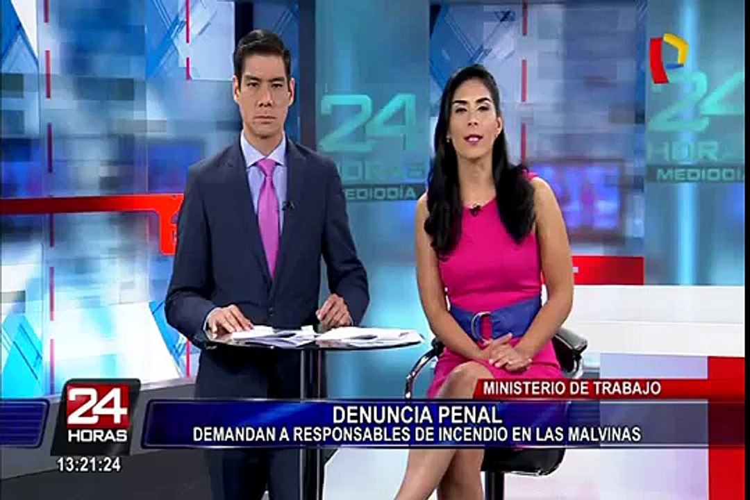 Ministerio de Trabajo denuncia a responsables de incendio en Las Malvinas