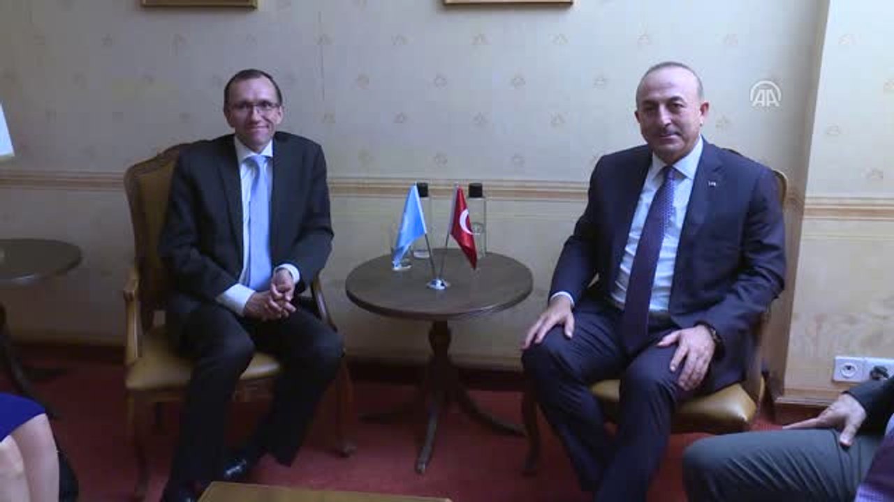 Çavuşoğlu, BM Genel Sekreteri'nin Kıbrıs Özel Danışmanı Eide Ile Görüştü - Crans