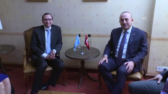 Çavuşoğlu, BM Genel Sekreteri'nin Kıbrıs Özel Danışmanı Eide Ile Görüştü - Crans