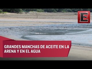Nuevo derrame de combustible en costas de Salina Cruz, Oaxaca