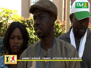 Espace citoyenneté du 25 Janvier 2017: sommet Afrique-France/attentes de la jeunesse