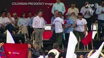 Colombia FARC rebels seal historic disarmament