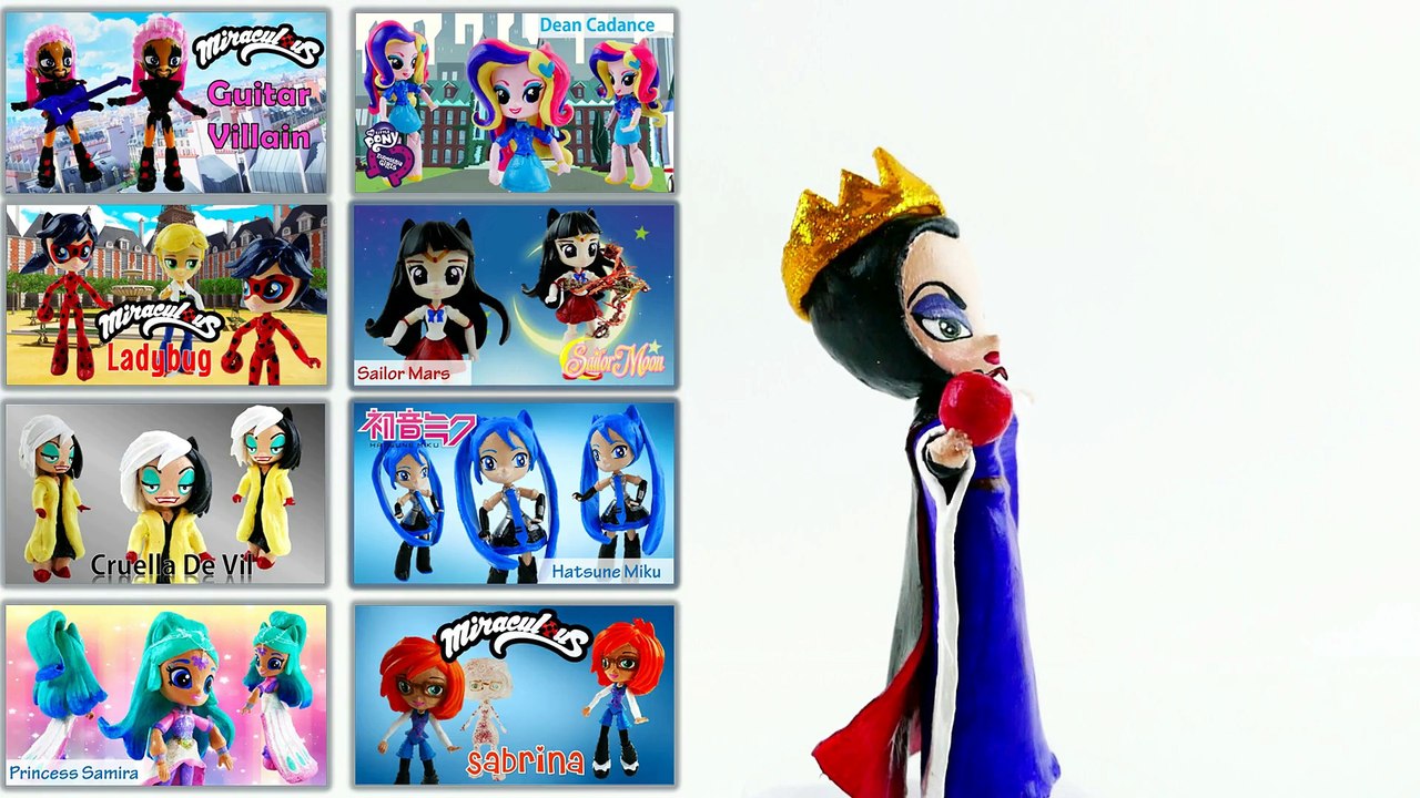Compilation - My Little Pony Disney Villains The Evil Queen Maleficent Cruella de Vil