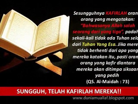 UST. YOHANES (Mantan Pastur), Masuk Islam Stelah Bandingkn Al Qur'an VS Injil׃ “Yesus Hanya Utusan!“