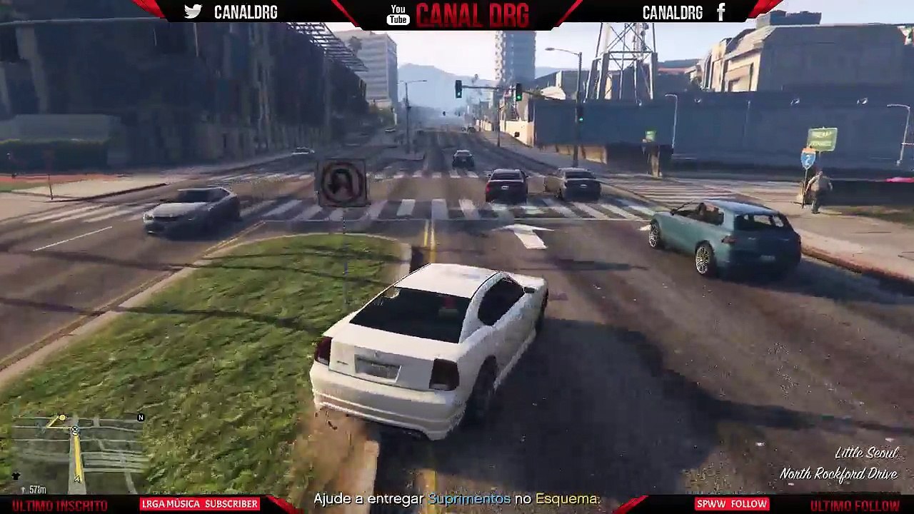 GTA V - DANDO ROLE DE TANK