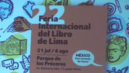 Download Video: Lima celebrará Feria del Libro con México de país invitado y más de 30 escritores