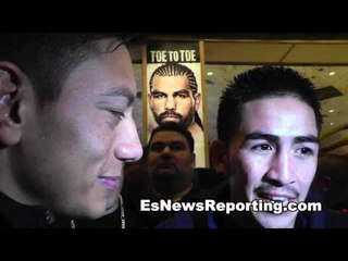 Leo Santa Cruz Interviews Cristian Mijares