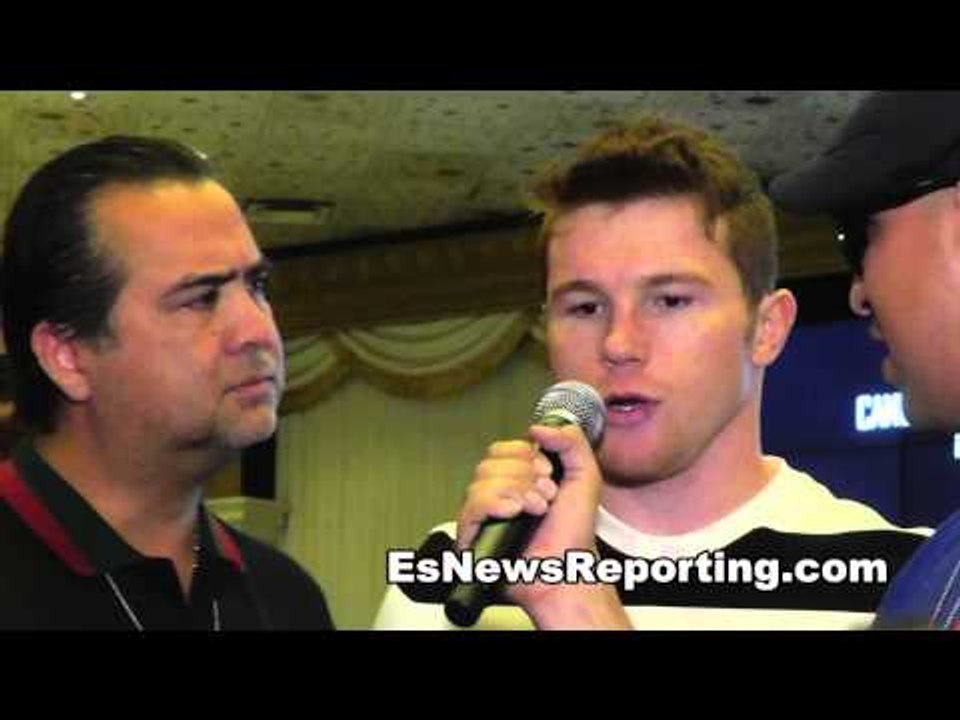 Canelo Alvarez Talks Angulo Fight!