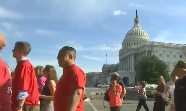 Aktivis Demo Tolak RUU Kesehatan di Amerika Serikat