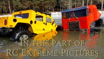 RC Truck OFF Road Ice Water — The Beast 6x6 and Hummer H1 — RC Extreme Pictures
