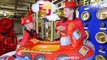 Little heroes firefighters 28 to the rescue fire truck toys on fire station for kids from
