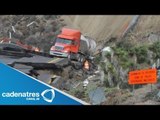 Colapsa tramo en carretera escénica Ensenada-Tijuana