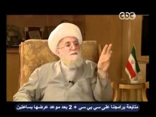 حوار خيري رمضان مع آية الله علي تسخيري في إيران  الجزء الثاني