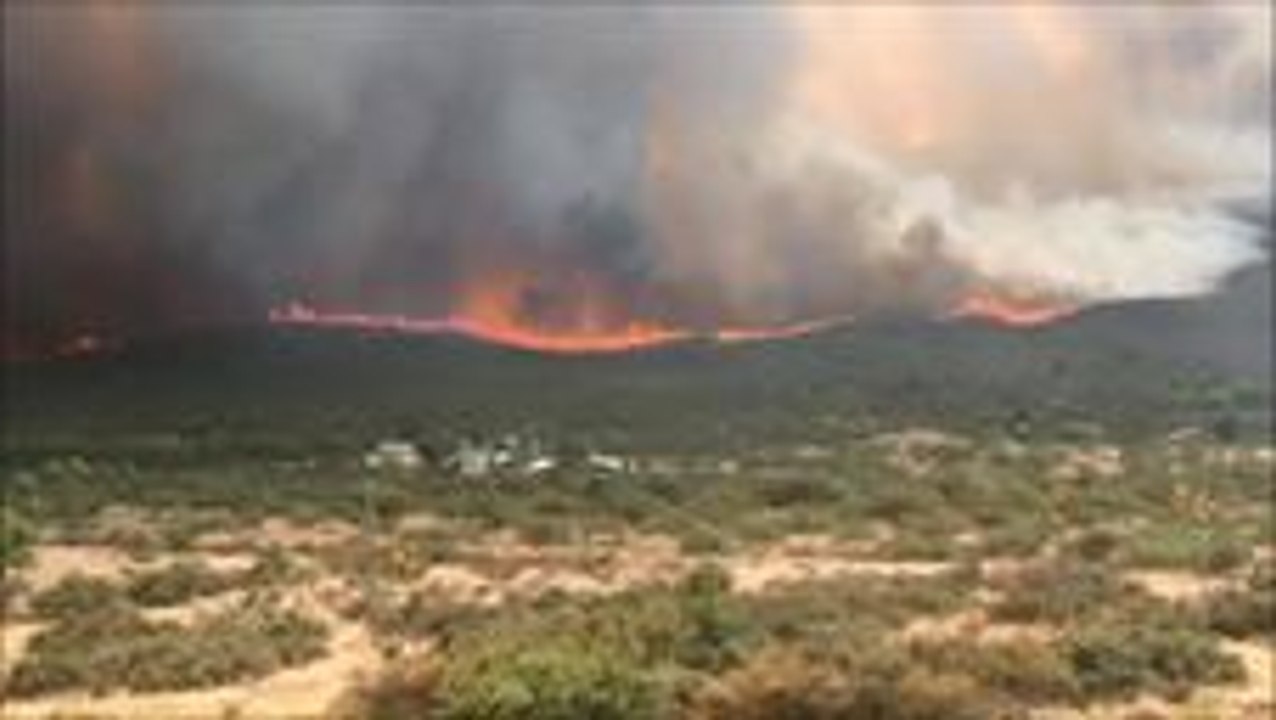 Goodwin Fire Near Mayer Burns More Than 4000 Acres