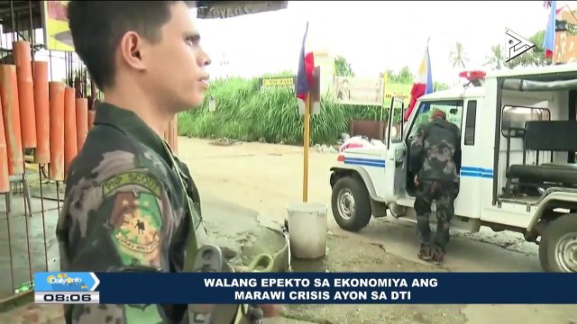 DTI: Walang epekto sa ekonomiya ang Marawi crisis