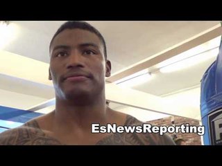 panama's israel duffus 6-0 6 KOs boxing star at goossen gym EsNews Boxing