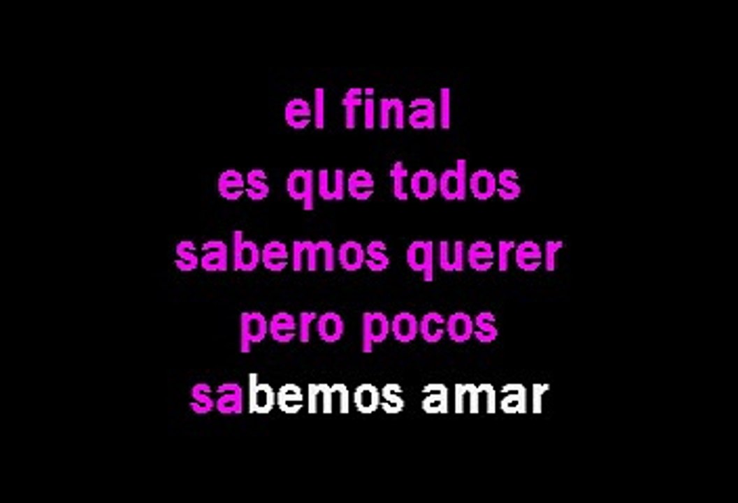 Jose Jose - Amar y el querer (Karaoke)