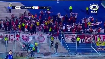 Fuerza Amarilla vs Independiente Santa Fe 1-1 ~ All Goals & Highlights