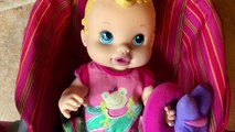 Bébé vivant apprend à pot poupée va pipi dans sa toilette pot graphique jouet récompense