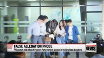 Prosecutors raid office of People's Party member accused of making false allegations