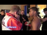 Devin Haney (18 years old) 16-0 11 kos Behind The Scenes Seconds Before His Fight