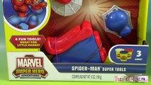 Pâte à modeler Play Doh Spiderman Outils Super Héros Spiderman vs Frozen Elsa in Real Life