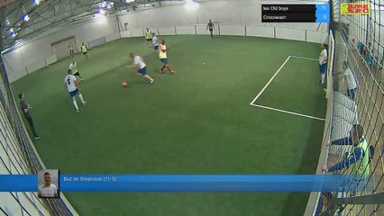 But de Stéphane  (11-5) - les Old boys Vs Crocowash - 27/06/17 21:00 - Ligue 4 - Poitiers Game Parc