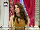 Mahira Khan And Nida Yasir Dancing on Shakar Wandaan Re Song in Morning Show