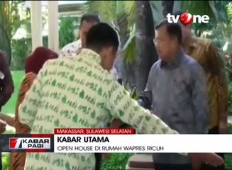 Open House di Rumah Jusuf Kalla Diwarnai Kericuhan
