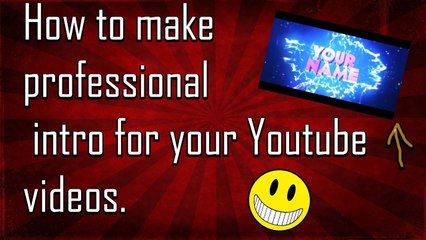 How To Make an Intro 100% working by Jarvis Antinamode